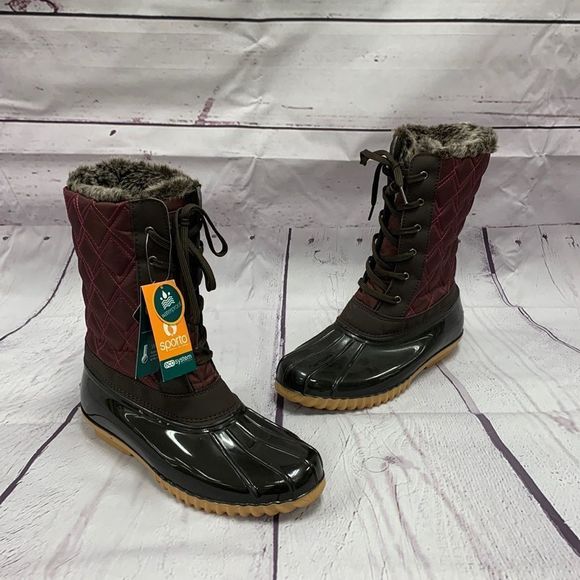 Sporto Shoes - NWT Sporto Ecosystem Duck Boots Size 10